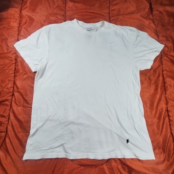 Polo Ralph Lauren Other - Polo Ralph Lauren Shirt Mens XL White Slim Fit Classic Crewneck Cotton Tee